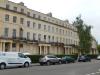crescent of 35 terraced houses built in 1831-38 by architects R W and C Jearrad and completed by 1850
