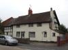 house built in the 17th century; timber-frame, plaster and render