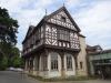 built circa 1633 by John Abel, removed here in 1853; timber-frame and plaster