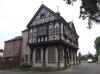 built circa 1633 by John Abel, removed here in 1853; timber-frame and plaster