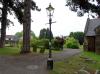 19th century gas street lamp, by Hardy and Padmore of Worcester