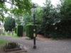 19th century gas street lamp, unsigned