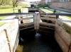 barge lock built circa 1815, from the River Severn, through the Diglis Lock Basin to the Worcester-Birmingham Canal