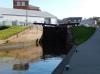 barge lock built circa 1815, from the River Severn, through the Diglis Lock Basin to the Worcester-Birmingham Canal