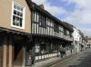 timber-framed house probably built circa1575-1625, Cross Keys Tavern from circa 1765, rear wings remodelled in brick in early-mid 18th century