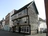 large timber-framed house built in the late 16th century possibly for George Stinton