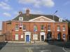 built in the mid 18th century for C T Withers, with later additions and alterations including wing to rear at left of mid 19th century