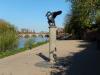 Sculpted by Dieter Von Levetzow circa 1996, presented to Worcester by Kleve, Germany
