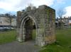 probably built in the 14th century, removed to Morecambe Town Hall in 1932, returned to its original position in 1997