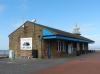 station built in 1853 to serve the Irish and Scottish ferries, lighthouse added shortly afterwards