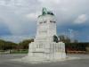 made of granite and bronze, completed in 1921 to a design by T H Mawson